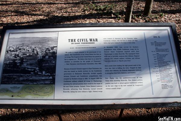 Knox: High Ground Park No. 1: The Civil War in East Tennessee