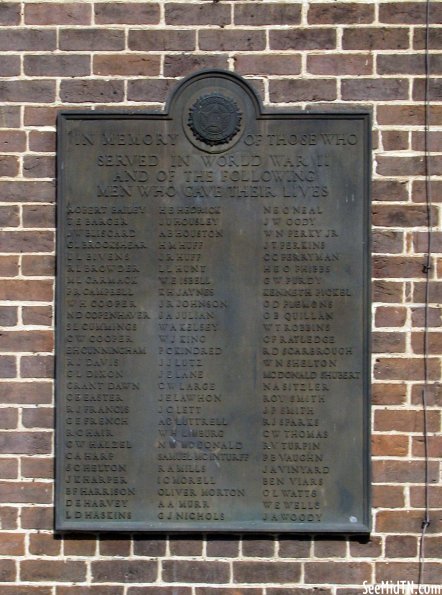 Loudon: WWII Memorial 