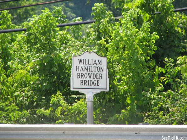 Roane: William Hamilton Browder Bridge