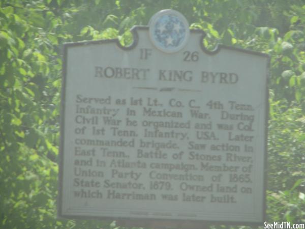 Roane: Robert King Byrd