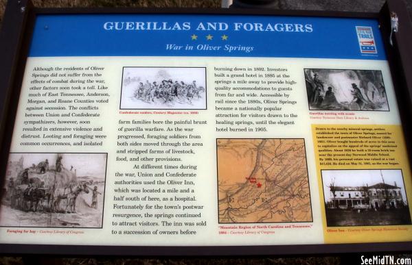 Roane: Guerillas and Foragers | War in Oliver Springs
