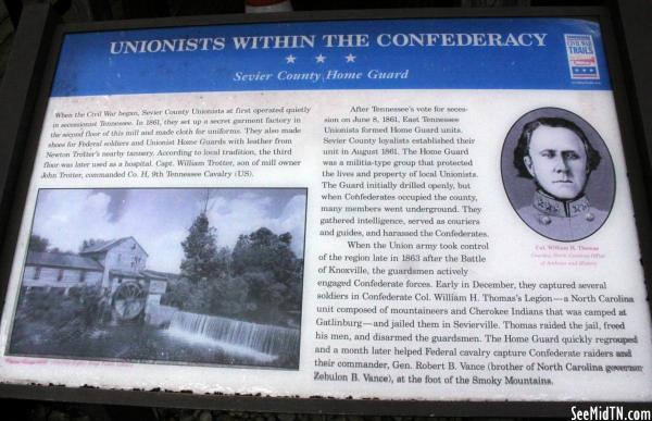 Sevier: Unionists within the Confederacy