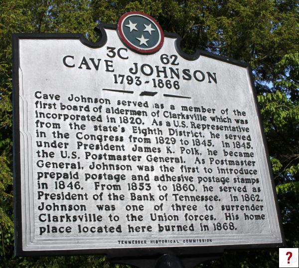 Cave Johnson 1793-1866