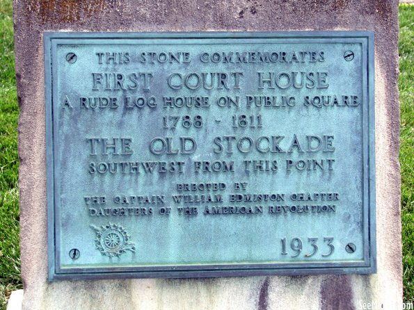 First Court House marker