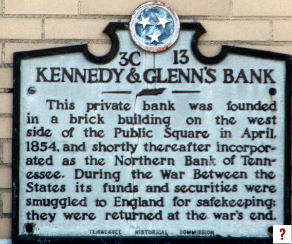 Kennedy &amp; Glenn's Bank
