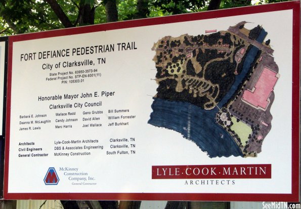 Fort Defiance pedestrian trail