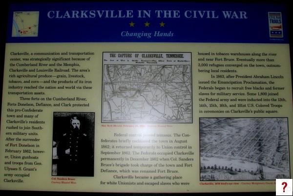 Clarksville in the Civil War