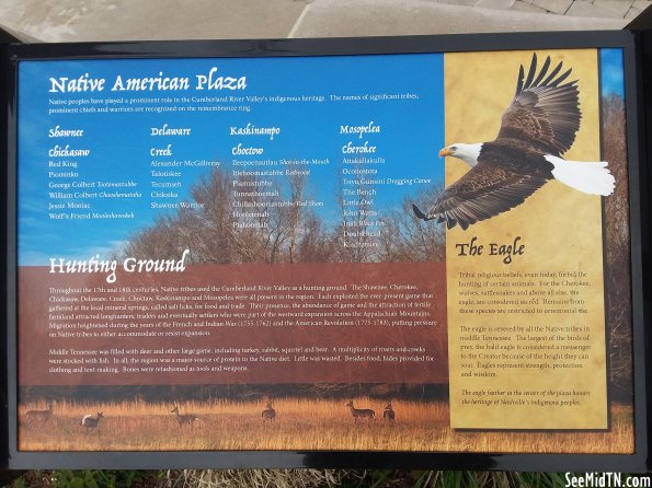 Native American Plaza - Hunting Ground - The Eagle