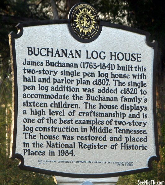 Buchanan Log House