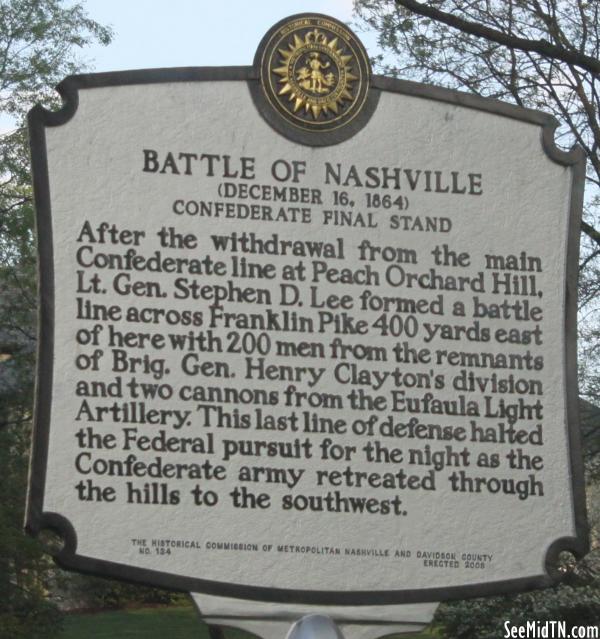 Battle of Nashville - Confederate Final Stand
