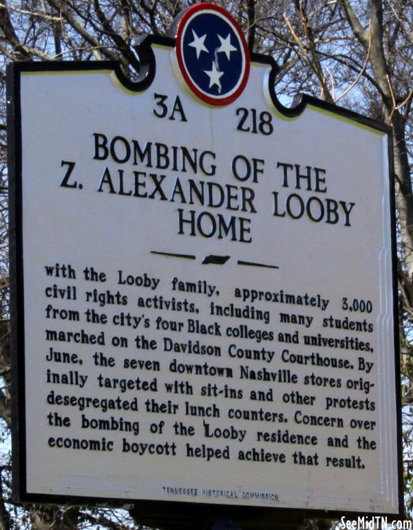 Bombing of the Z. Alexander Looby Home