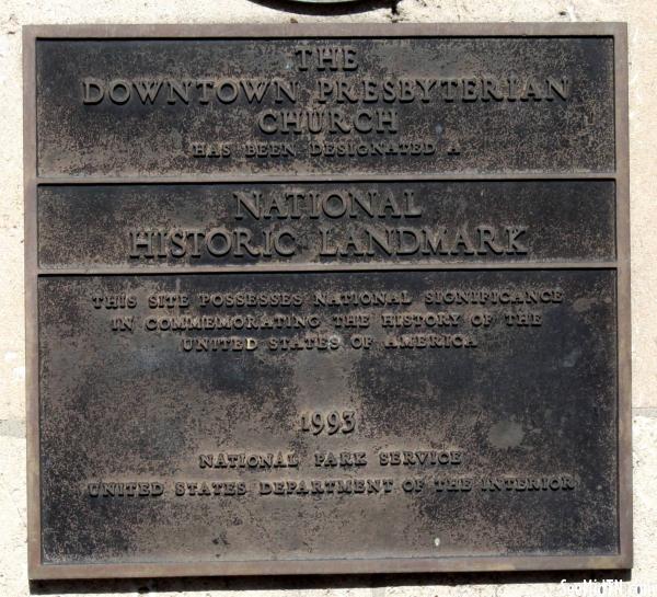 Downtown Presbyterian Church: National Historic Landmark