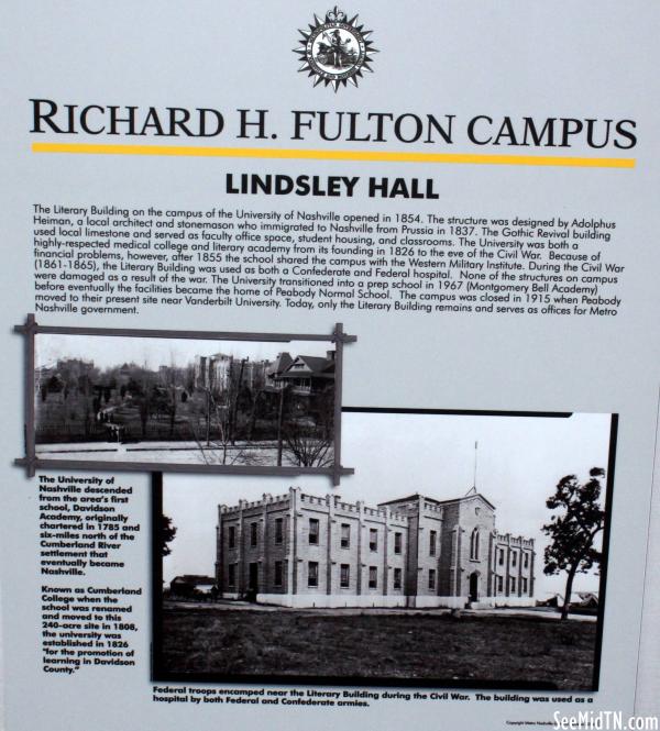 Lindsley Hall - Richard H. Fulton Campus