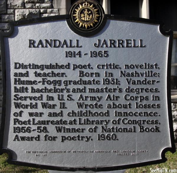 Randall Jarrell 1914-1965