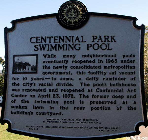 Centennial Park Swimming Pool (Side 2)