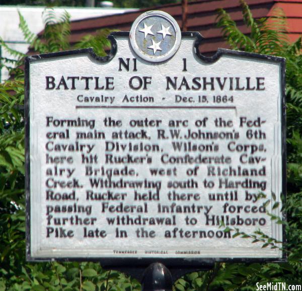 Battle of Nashville Cavalry Action