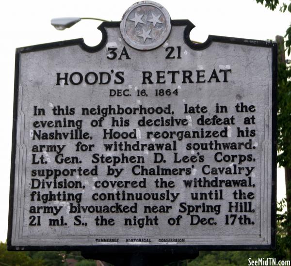 Hood's Retreat