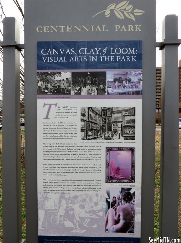 Centennial Park: Canvas, Clay &amp; Loom: Visual Arts in the Park