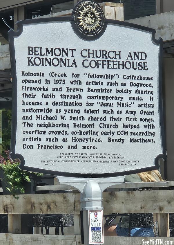 Belmont Church and Koinonia Coffeehouse