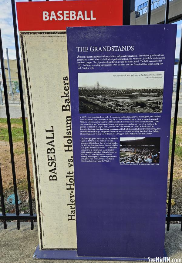 Baseball: The Grandstands