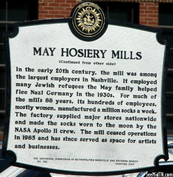 May Hosiery Mills (side 2)