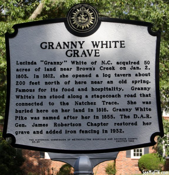 Granny White Grave