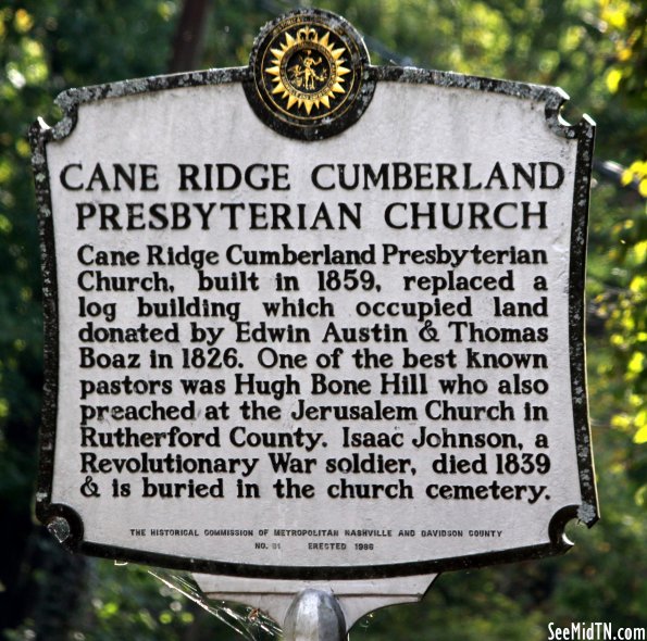 Cane Ridge Cumberland Presbyterian Church