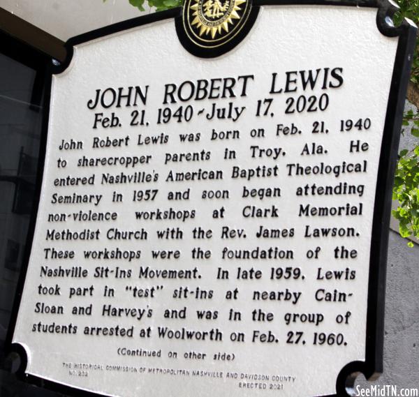 John Robert Lewis 1940-2020 (Side A)