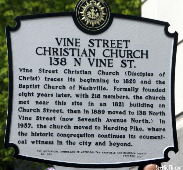 Vine Street Christian Church - 138 N Vine St (Side A)