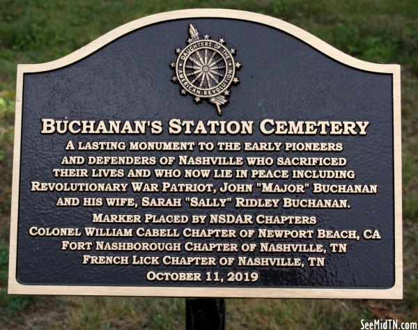 Buchanan's Station Cemetery DAR