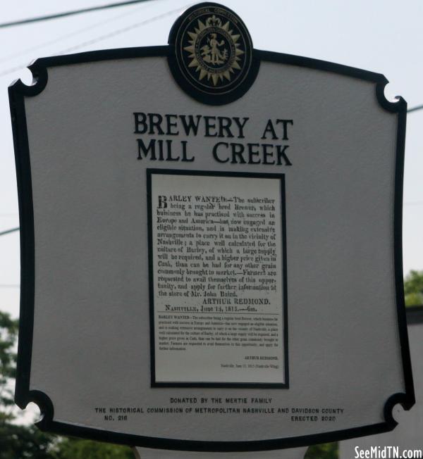 Brewery at Mill Creek (Side B)