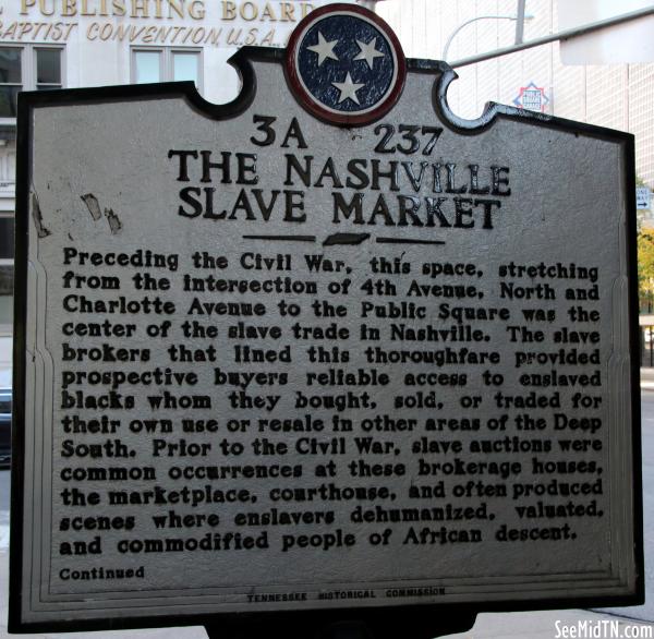 The Nashville Slave Market (side 1)