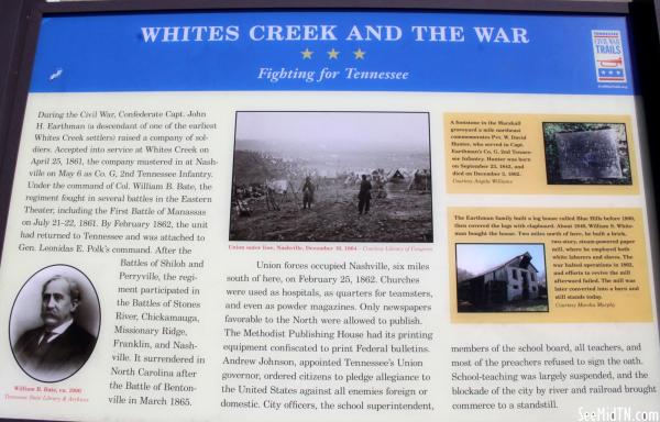 Whites Creek and the War