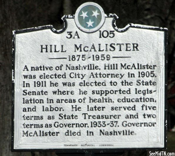 Hill McAlister 1875-1959
