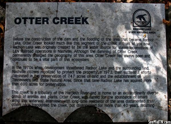 Radnor Lake: Otter Creek