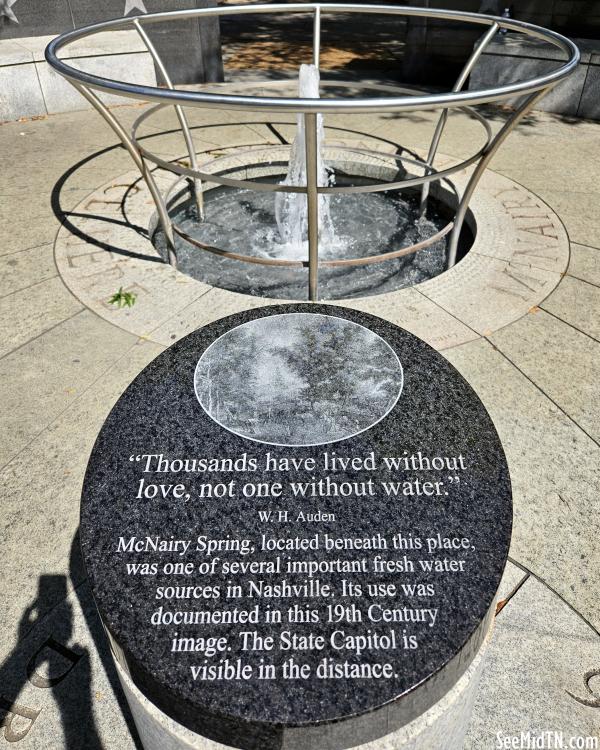 McNairy Spring | Bicentennial Mall