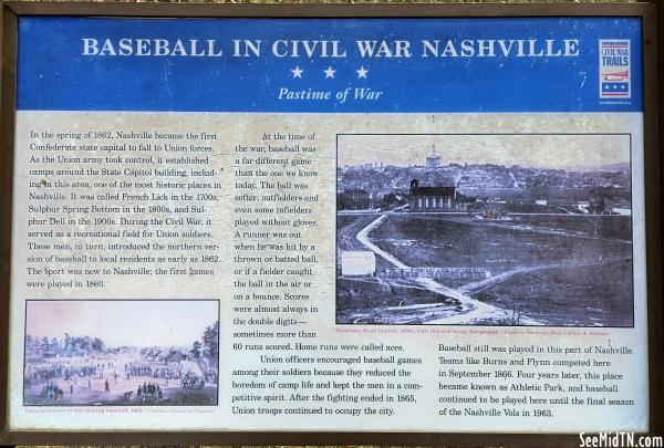 Baseball in Civil War Nashville