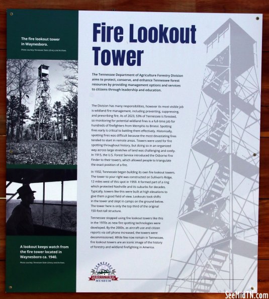 TN AG Museum: Fire Lookout Tower