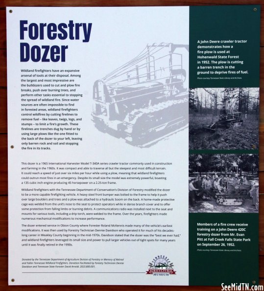 TN AG Museum: Forestry Dozer