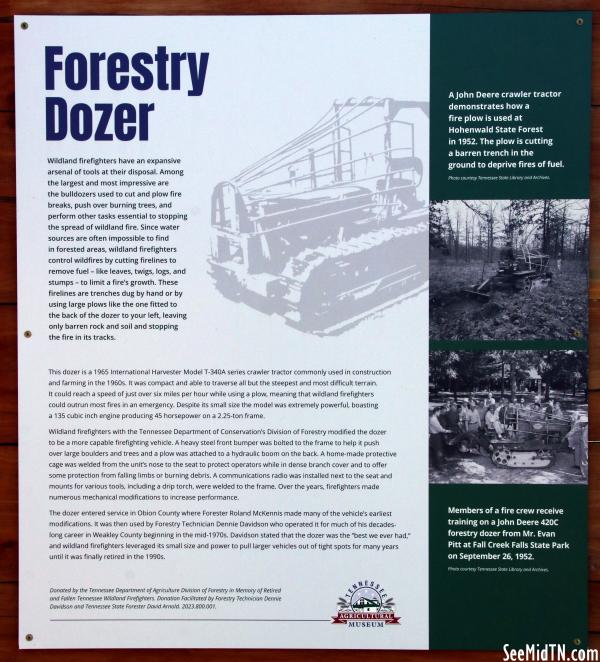 TN AG Museum: Forestry Dozer