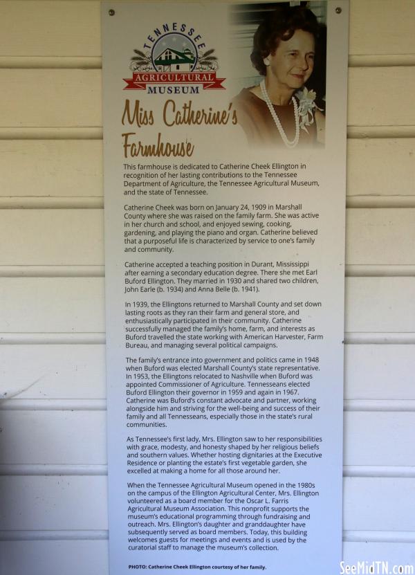 TN AG Museum: Miss Catherine's Farmhouse