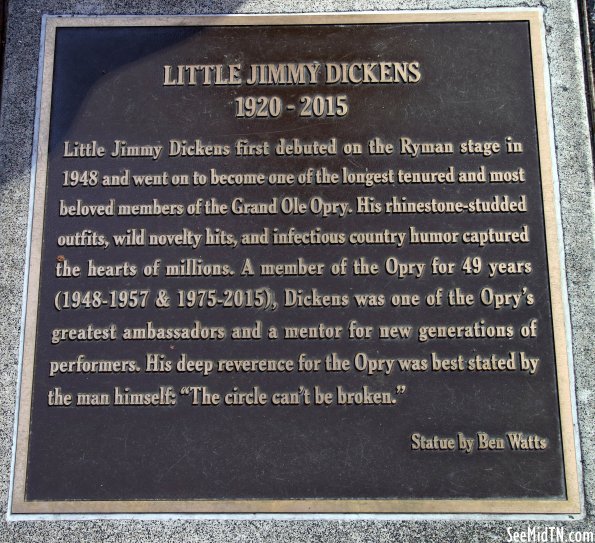Little Jimmy Dickens 1920-2015