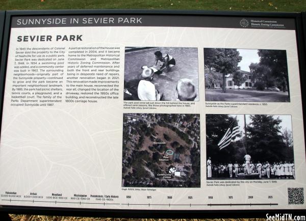 Sunnyside in Sevier Park: Sevier Park