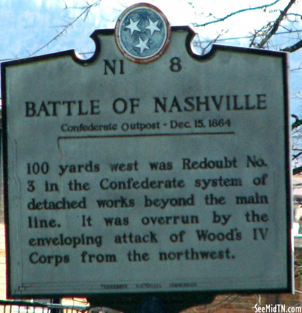 Battle of Nashville - Confederate Outpost