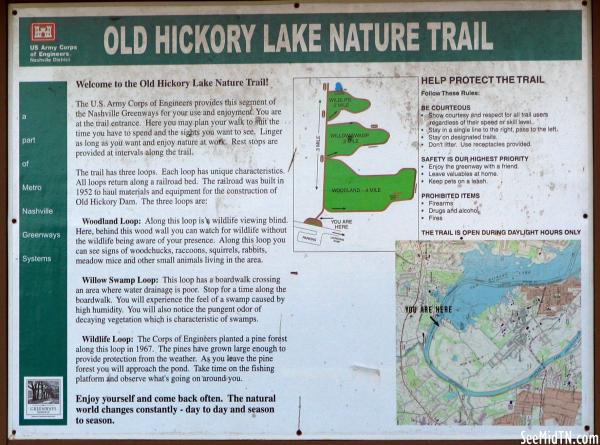 Old Hickory Lake Nature Trail