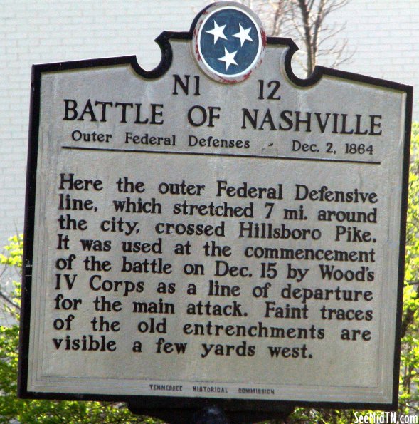 Battle of Nashville - Outer Federal Defenses