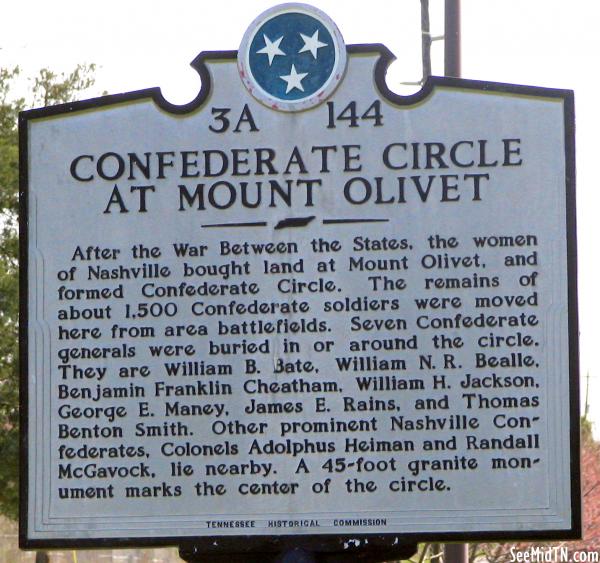 Confederate Circle at Mount Olivet