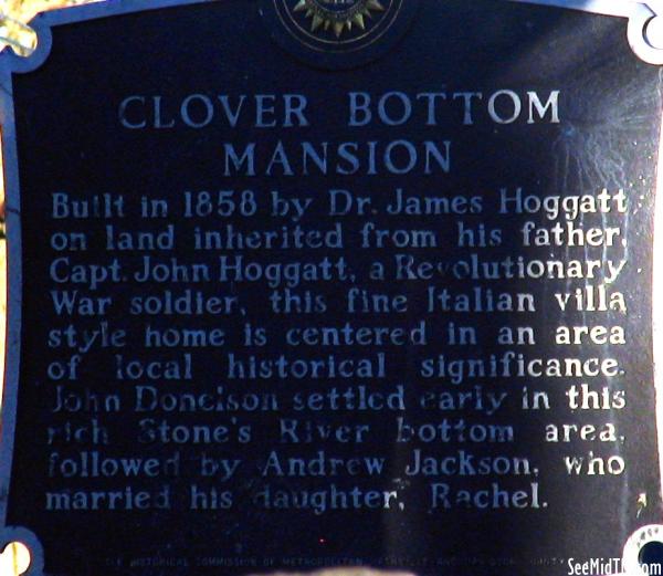 Clover Bottom Mansion