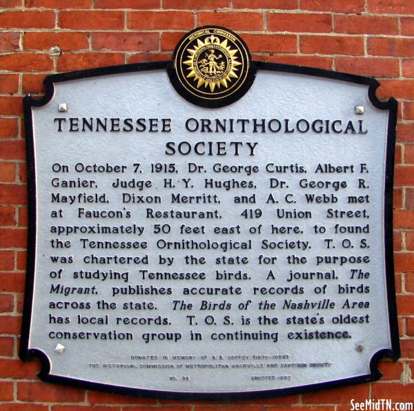 Tennessee Ornithological Society