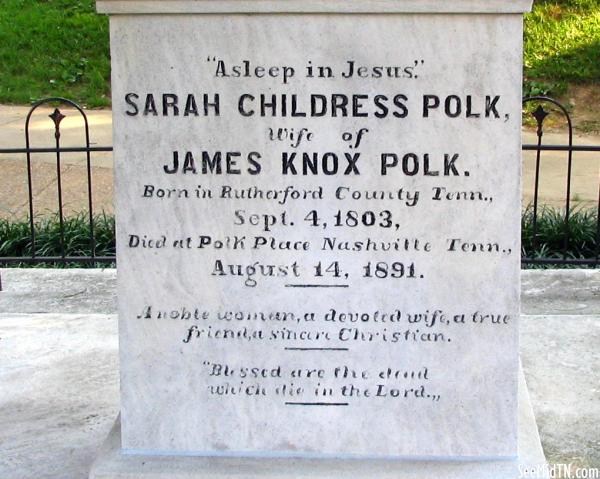 James K. Polk Gravesite